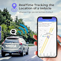 Miniatyrbilde 5 av 5: 2024 Universal GPS-tracker for bil, magnet, kjøretøy, sykkel, mini sporingsenhet, trådløs