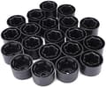 20 Hjulmutterkapslar 17 mm Kompatibla med VW Golf Mk4 Passat Audi Beetle