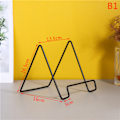 Miniatyrbilde 1 av 5: Sort Gull Holder Skrivebord Display Stativ Oppbevaringshylle Sort L
