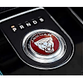 Miniatyrbild 4 av 5: Emaljerad Jaguar Röd för Jaguar Tuning Växelspaksknopp Trim Dekal XF XE XJL F-PACE Center Växelspaksskydd Glitter