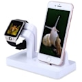 Miniatyrbilde 2 av 3: TG USB Ladestasjon Kompatibel med Apple Watch og iPhone - Hvit