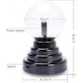 Miniatyrbillede 7 af 7: Plasma Kugle/Lys/Lampe, Plasma Elektrisk Nebula Lys, Berøringsfølsom, Legetøj, til Fester, Dekorationer, Gave (3 tommer, USB