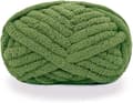 Tykt Strikket Chenillegarn til Håndlavede Tæpper, Supersoft Stort Jumbo Tæppegarn Olive Green