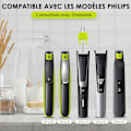 Miniatyrbilde 4 av 5: stk Philips OneBlade Nese- og Øreblader, Bladerstatning, Philips OneBlade og Pro Barberblader, Reservedeler