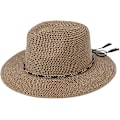 Miniatyrbillede 2 af 5: Sommer Stråhat, Bredskygget Sammenfoldelig Dame & Herre, One Size, Strandhat{ee] A coffee + khaki