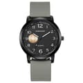 Klocka Quartz Klocka GRÅ grey