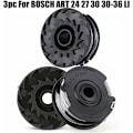 Miniatyrbilde 4 av 5: Sett med 3 spoler for Bosch gresstrimmer Art 24 27 30 30-36 Li 18 M 1,65 mm.
