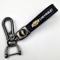Pikkukuva 1 / 5: Personoitu metallinen auton avaimenperä logolla - Nahkainen avaimenperä miehille Yamaha Yamah{EE] Yamaha Silver Hardware
