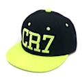 Miniatyrbilde 1 av 4: Ronaldo CR7 caps barn gutter jenter Messi Neymar Bboy Hip-Hop Snapback hatt Gul-A Gul-A{ee] Yellow-A