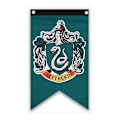Pikkukuva 3 / 5: 2024, Rohkelikko-syntymäpäiväjuhlatarvikkeet College Harry -lippuviirit Pojat Tytöt Lapset Potter Halloween -koriste 4 kpl 75*125 cm