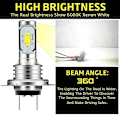 Pikkukuva 4 / 5: H7 LED Canbus -ajovalot H7 LED -lyhyet valot 6000k IP68 CSP 3570 LED-sirut