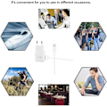 Miniatyrbild 8 av 9: Samsung Galaxy S22 S21 S20 S8 S10 S9 Plus Note 7 8 9 10 A53 LG, HTC white