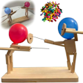 Miniatyrbillede 5 af 10: Ballon Bambus Mand Kamp Træ Robotter Kampspil 5mm-50xBalloon 5mm-50xBalloon