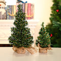 Miniatyrbilde 2 av 6: Juletre 20cm grønt tre 30cm Mini juletre lin un