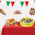 Miniatyrbillede 5 af 5: Oppustelig drikkevarekøler med en diameter på ca. 50 cm, Mexico, temafest, karneval, poolparty