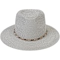 Miniatyrbillede 2 af 5: Sommer Stråhat, Bredskygget Sammenfoldelig Dame & Herre, One Size, Strandhat{ee] F beige + gray