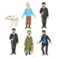 6-pack Tintin Figurines