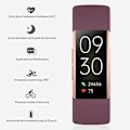 Miniatyrbillede 2 af 4: Dam Smart Sportsur - Søvnur IP67 Smart Touch 25 Tilstande Skridttæller Kalorier Stopur Gave Til Android iOS-Rose Red