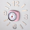 Miniatyrbild 2 av 5: Magnetisk Retro Kökstimer (Rosa), Klassisk Mekanisk Matlagning