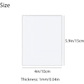 Miniatyrbillede 2 af 5: 10 stk akrylplader 1 mm - transparente plexiglasplader til hobby