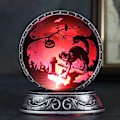 Miniatyrbillede 5 af 10: Halloween Dekorativt Pynt Græskarlygte Natlampe