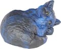 Miniatyrbillede 1 af 4: Kat Harpiksform Sovende Kat Lysform Smykker Harpiks Støbeform Håndlavet Silikoneform til Harpiks Lysfremstilling Forme Håndværk Tilbehør cat-sleeping