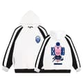 Han Student Tecknad Jacka Sidoficka Tröja Dam Vinter Pig Rabbit - Fleece Lined L