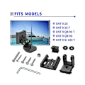 Miniatyrbillede 2 af 5: Til 7400931 XNT transducerbeslag, transducerbeslag til XHS model transducer, transom monteringshardware sæt til XNT 9 20 fw Black
