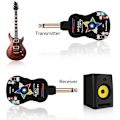Miniatyrbilde 3 av 5: Uhf B9 Bluetooth Trådløst Gitar Sender Mottaker System Oppladbart For Elektrisk Gitar Bass{EE}