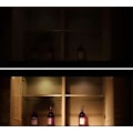 Miniatyrbillede 3 af 5: 10 stk. LED Skabslys Universal Garderobehængsel Sensor Lampe Køkken Cold white