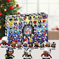 Miniatyrbilde 2 av 2: NFL Fotballfigurer Julekalender 2024 - 24 Dagers Nedtelling Juleleker for Barn