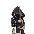 Miniatyrbild 5 av 5: Ninja Warrior Kostym Halloween Kostymer för Flickor Pojkar