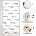 Miniatyrbild 2 av 3: 16-pack broderade märken med Bluey-motiv, sy eller stryk fast dekorativa märken för kläder, klänningar, hattar, jeans, DIY-tillbehör{EE}