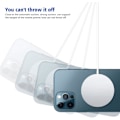 Miniatyrbillede 5 af 5: Trådløs oplader kompatibel med MagSafe til iPhone Samsung.. Sølv one size
