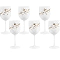 Pikkukuva 1 / 5: 500 ml Moët Samppanjalasit Muovi Akryyli Samppanjalasi Viinilasi WHITE 6PCS