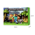 Miniatyrbillede 5 af 5: Minecraft Action Figur Model Legetøj Julekalender 2024 24 Dages Nedtælling Blind Box Overraskelsesgaver