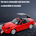 Miniatyrbillede 2 af 6: Mazda Miata MX5 Legetøjsbil 1/32 Støbt Modelbiler, Billegetøj til Børn i Alderen 4-7 Miata Gave til Drenge i Alderen 3-5, Træk Tilbage{EE}