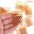 Miniatyrbilde 1 av 5: 100 Små Poser 1.97\" X 1.38\" Mini Zip Lock Poly Designer{EE}