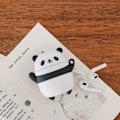 Pikkukuva 3 / 5: Söpö pari panda AirPods -kotelo Apple 1/2 sukupolven Bluetooth w