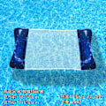 Miniatyrbillede 1 af 11: Ny oppustelig flydende række udendørs foldbar ryglæn klemme net flydende seng vand oppustelige forsyninger loungestol flydende seng Butterfly style popular hammock EU patent CE certification