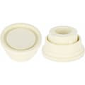 Rubber Bumper for Pool Ladder, Set of Two White Ladder Bumpers