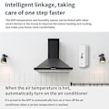 Miniatyrbild 4 av 5: 3x Tuya WiFi Temperatur- och Fuktighetssensor Inomhus Termometer Hygrometer (ungefär){ee]