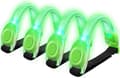 4-pack LED-armband med reflex - för löpning och jogging Green