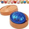 Stressavlastende leketøy Nee Doh Dreamy Water Drop Flow Pattern Square Maltose Pinch Music dark blue