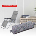Miniatyrbild 4 av 5: Huvud- och nackkuddar Mjuka loungerkuddar Justerbart ergonomiskt nackstöd Kudde för stolar Vilstolar Fåtölj Light Grey