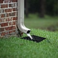 Miniatyrbilde 4 av 5: Fleksibel forlengelse for nedløpsrør, avløpsrør, dreneringssystem, avløpsadapter for terrasse, bakke og plen