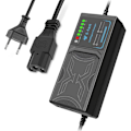 Miniatyrbilde 3 av 4: 60V 20AH Lader for Elektriske Kjøretøy med 7-Lys Display, Strømdisplay, Lekkasjebeskyttelse/Fulladet