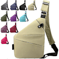 Miniatyrbild 1 av 5: Stöldskyddad Resväska för Kvinnor, Stöldskyddsväska, Stöldskyddade Crossbody-väskor för Kvinnor, Stöldskyddad Resväska Khaki Khaki Right Shoulder