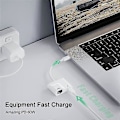 Pikkukuva 5 / 5: Usb C - Ethernet -sovitin, Usb Type C - Rj45 Gigabit Ethernet Lan -sovitin Pd 60w -laturilla, Air/pro:lle