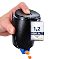 Miniatyrbild 1 av 8: Automatisk Snacksdispenser Håll Dina Fingrar Rena Snacksdispenser för Torkad Frukt Blue